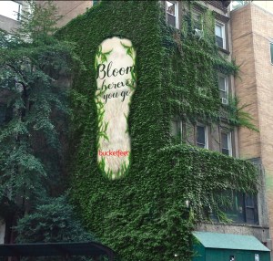 Bucketfeet Ambient Advertisement