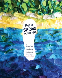 Bucketfeet Print Ad: Tissue Paper